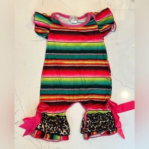 ilyLily Fiesta Serape Fiesta Jumper Size 6-9m